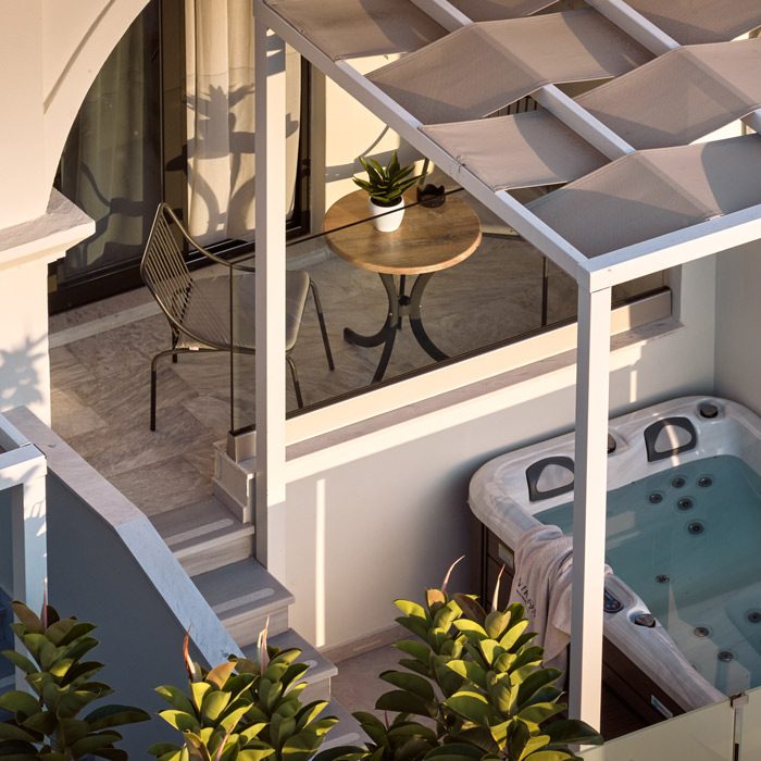 Superior Double With Jetted Tub